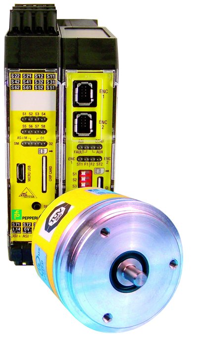 Codificador rotativo de seguridad RVK58S: soluciones de accionamiento conformes a SIL3/Ple que incorporan detección de posición del rotor